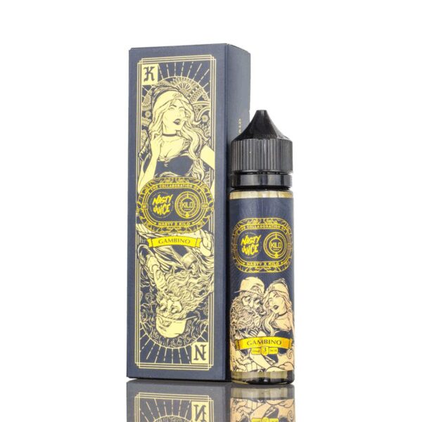 Nasty Juice X Kilo Gambino likit, pod sistemlerde yoğun lezzet ve güçlü salt nikotin deneyimini uygun fiyatla sunar.