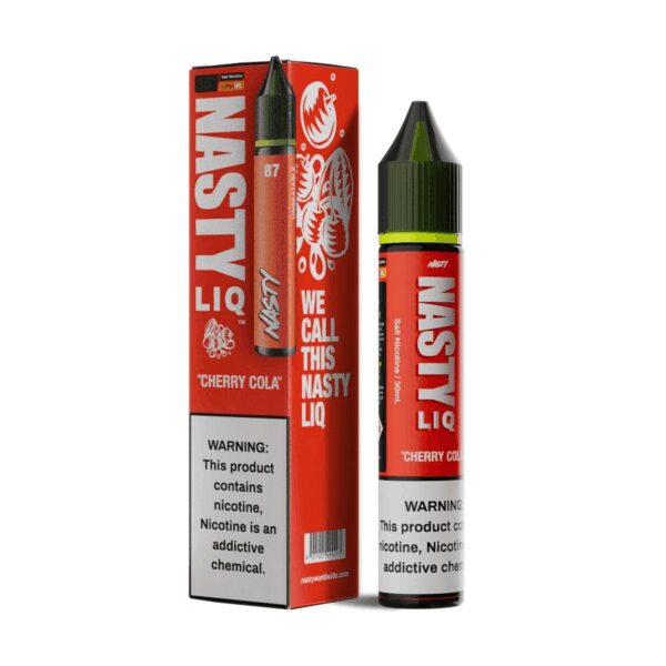 Uygun fiyatıyla vişne ve kola aromalarını birleştiren Nasty Liq Cherry Cola Likit, güçlü buhar ve uzun süreli lezzet sunar.
