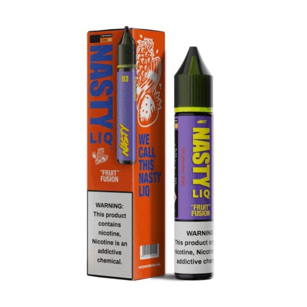 Uygun fiyatlı Nasty Liq Fruit Fusion likit ile yoğun meyve karışımı ve premium salt nikotin buhar deneyimini keşfedin.