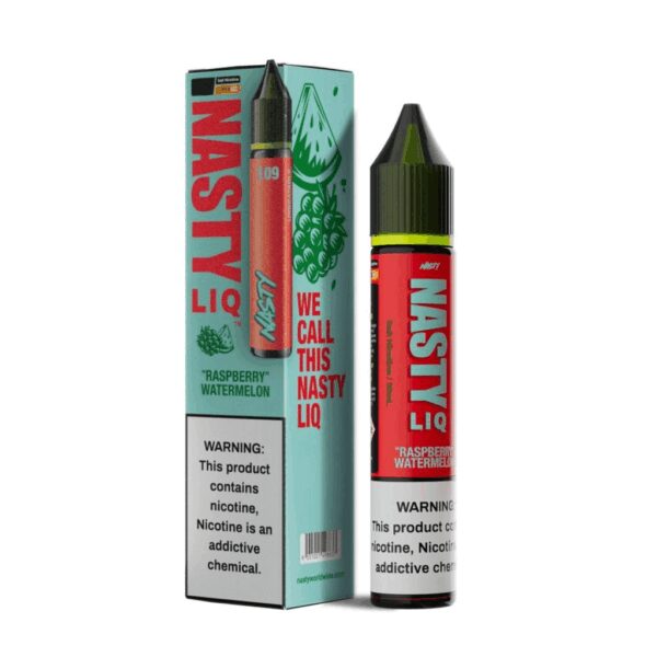 Uygun fiyatlı Nasty Liq Raspberry Watermelon salt nikotin likiti, ferahlatıcı ahududu ve karpuz lezzetiyle pod sistemleriniz için idealdir.