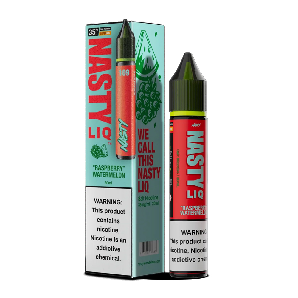 Nasty Liq Raspberry Watermelon Likit Ferah ahududu ve karpuz karışımıyla yüksek salt nikotin keyfi sunan bu likiti uygun fiyatıyla hemen deneyin.
