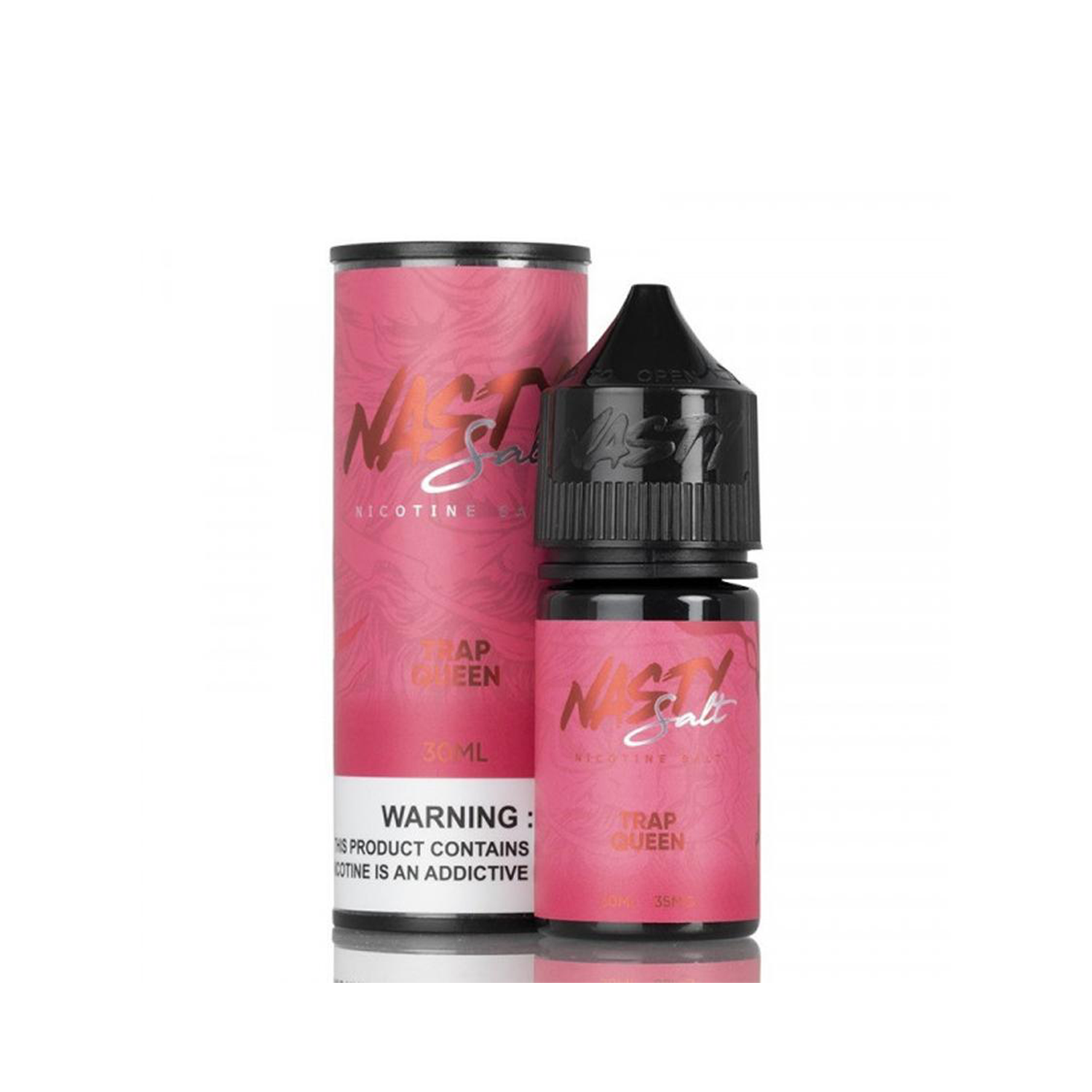 Nasty Reborn Trap Queen 30ml Uygun fiyatlı Nasty Reborn Trap Queen 30ml, yoğun salt nikotin ile güçlü lezzet ve yüksek buhar performansı sunar.