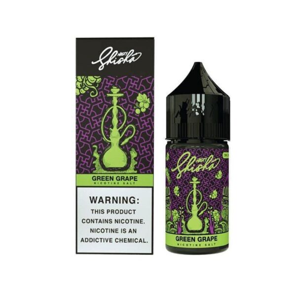 Nasty Shisha Green Grape salt likit, yoğun yeşil üzüm tadı ve uygun fiyatıyla uzun süreli kullanım sunar.
