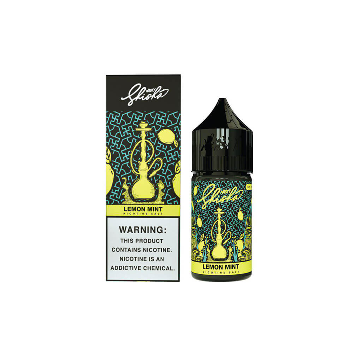 Nasty Shisha Lemon Mint Likit Taze limon ve ferahlatıcı nane aromalarıyla salt nikotin içeren bu likit, yoğun buhar keyfi ve uygun fiyat sunar.