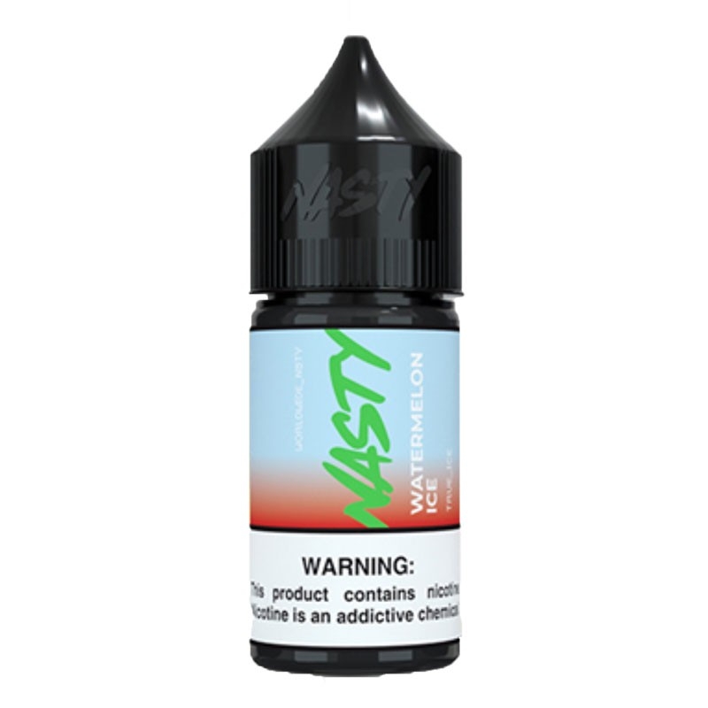Nasty Watermelon Ice Salt Likit Uygun fiyatlı Nasty Watermelon Ice, ferah karpuz ve buz serinliğiyle yüksek salt nikotin sunar.