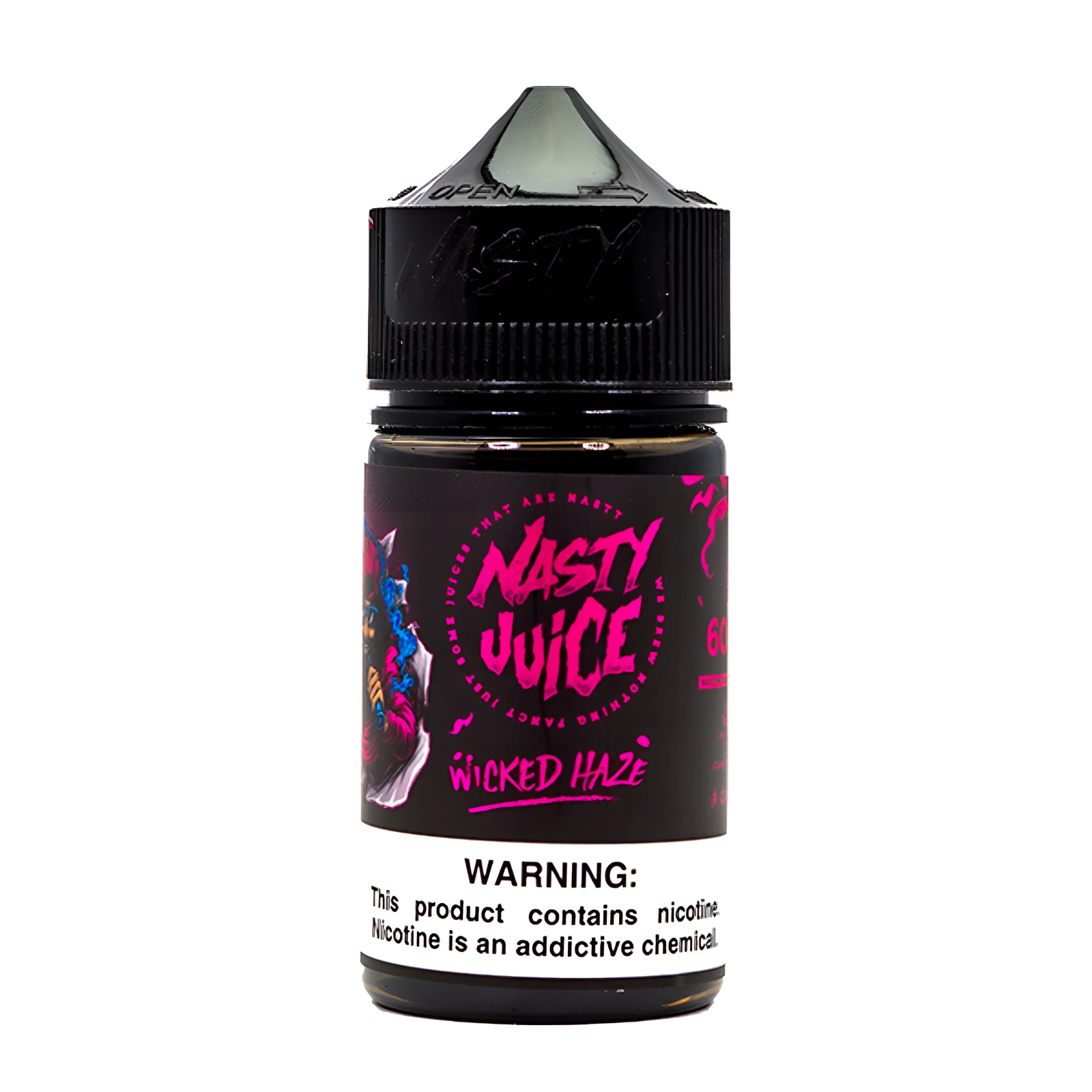 Nasty Wicked Haze Likit Tropikal Meyve Uygun fiyatlı Nasty Wicked Haze Likit, tropikal meyve ve narenciye karışımıyla ferahlatıcı bir salt nikotin sunar.