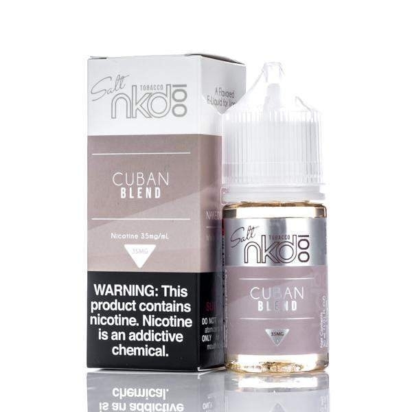 Nkd 100 Salt Cuban Blend 30ml Nkd 100 Tobacco Cuban Blend 30ml salt nikotin sıvısı, zengin Küba tütünü aromasını uygun fiyatla sunar.