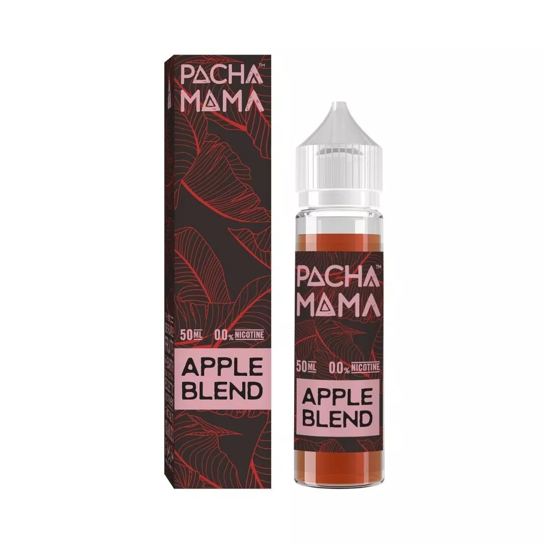 Pacha Mama Apple Blend Taze elma aromalı salt nikotin likiti ile yoğun buhar ve lezzetli deneyim sunan uygun fiyatlı pod likiti.