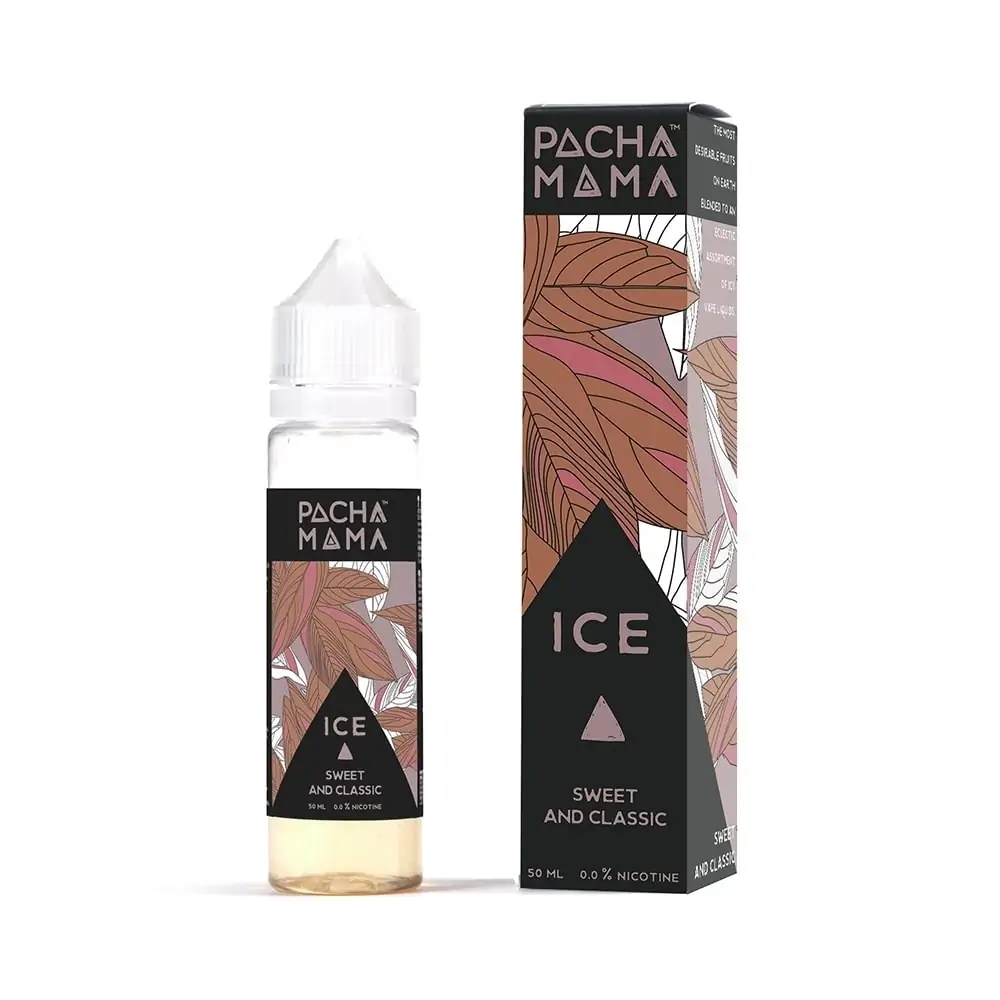 Pacha Mama Iced Sweet Classic Likit Uygun fiyatlı salt nikotin ile tatlı ve klasik tütün notalarını buz serinliğinde buluşturan Pacha Mama Iced likiti.