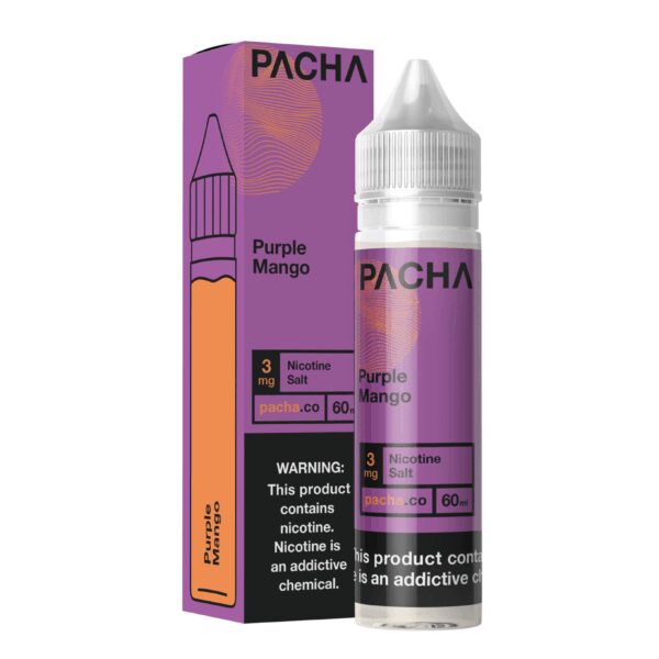 Uygun fiyatlı Pacha Mama Purple Mango Likit, yoğun mango aroması ve kaliteli salt nikotin ile zengin buhar keyfi sunar.