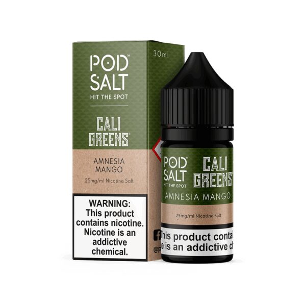 Pod Salt Amnesia Mango ile ferahlatıcı mango aromasını uygun fiyata ve yoğun buharla deneyimleyin.