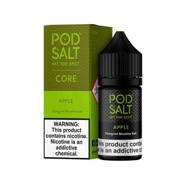 Uygun fiyatlı Pod Salt Apple Salt Likit ile ferahlatıcı elma aromalı salt nikotin deneyimi yaşayın.