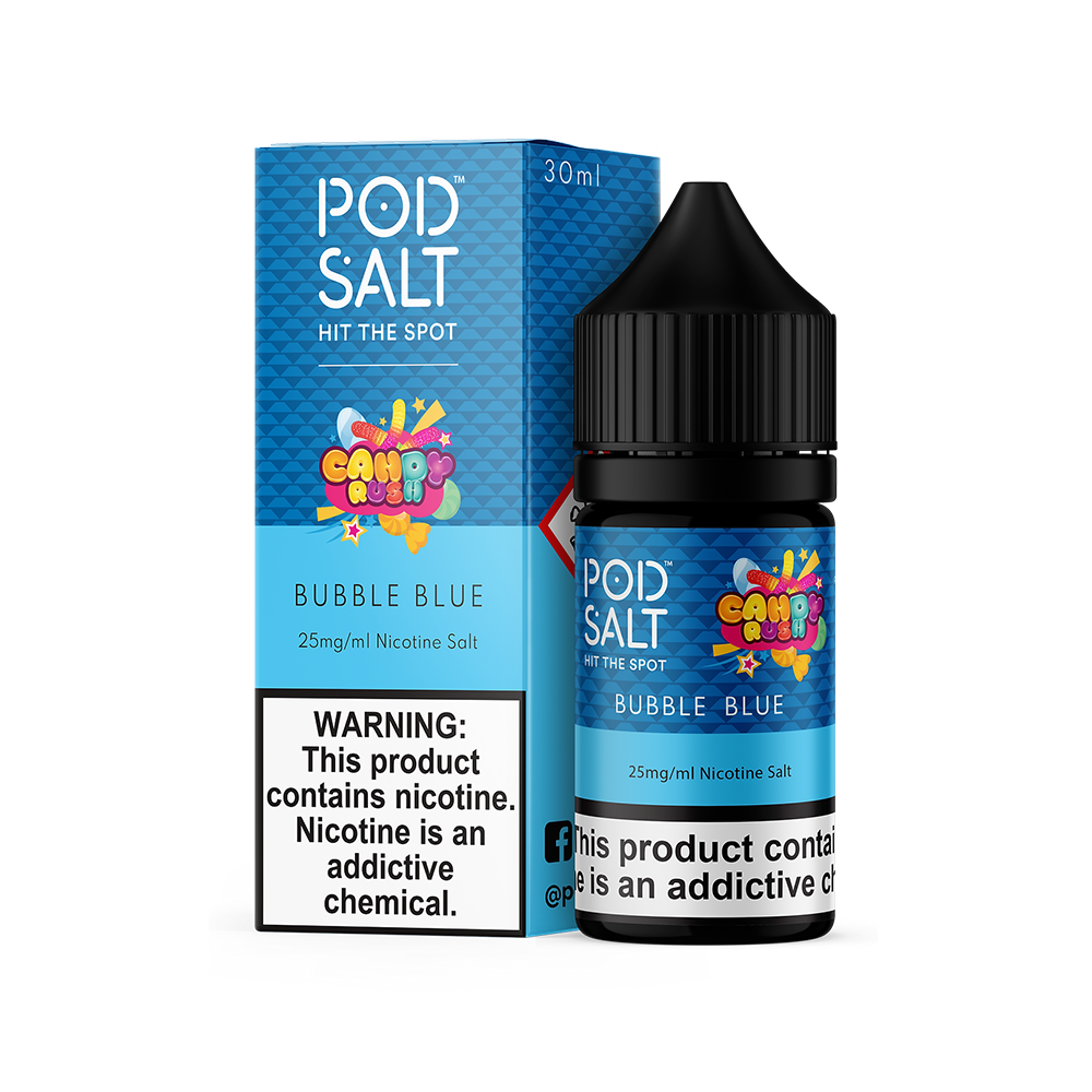 Pod Salt Bubble Blue Yoğun Meyve Aroması Fiyatı Yoğun meyve lezzeti ve dengeli salt nikotin ile uygun fiyatlı premium likit.