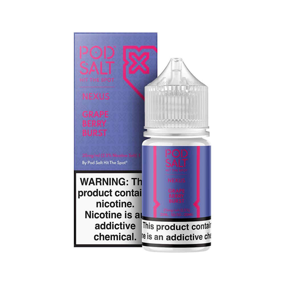 Pod Salt Grape Berry Burst Pod Salt Grape Berry Burst ile üzüm ve meyve karışımının ferahlatıcı tadını uygun fiyata keşfedin.