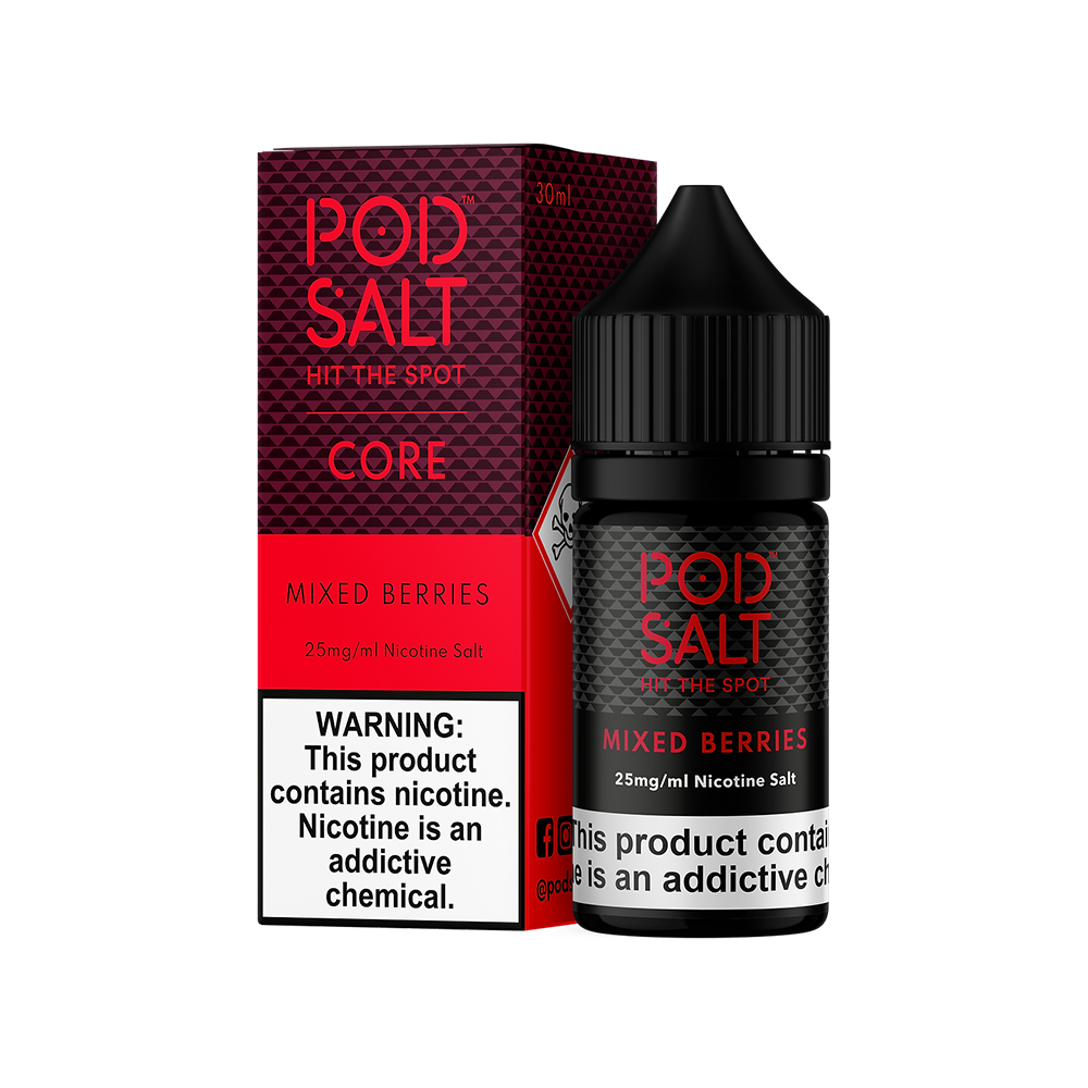 Pod Salt Mixed Berries Likit Uygun fiyatıyla karışık meyve lezzeti sunan Pod Salt Mixed Berries salt likit, yoğun aromalı ve uzun süreli tatmin sağlar.