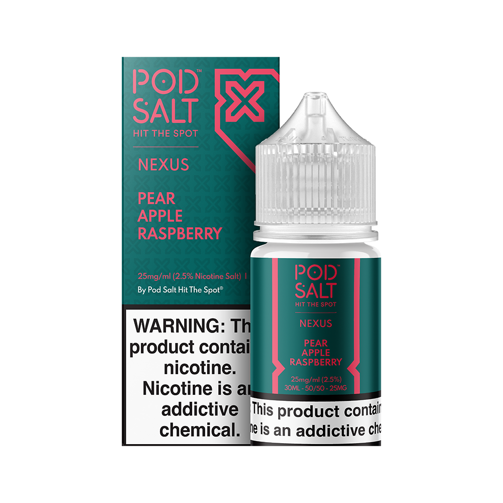 Pod Salt Pear Apple Raspberry Armut, elma ve ahududu aromalarıyla ferahlatıcı bir deneyim sunan bu salt nikotin likit, uygun fiyatıyla yoğun buhar keyfi vadediyor.