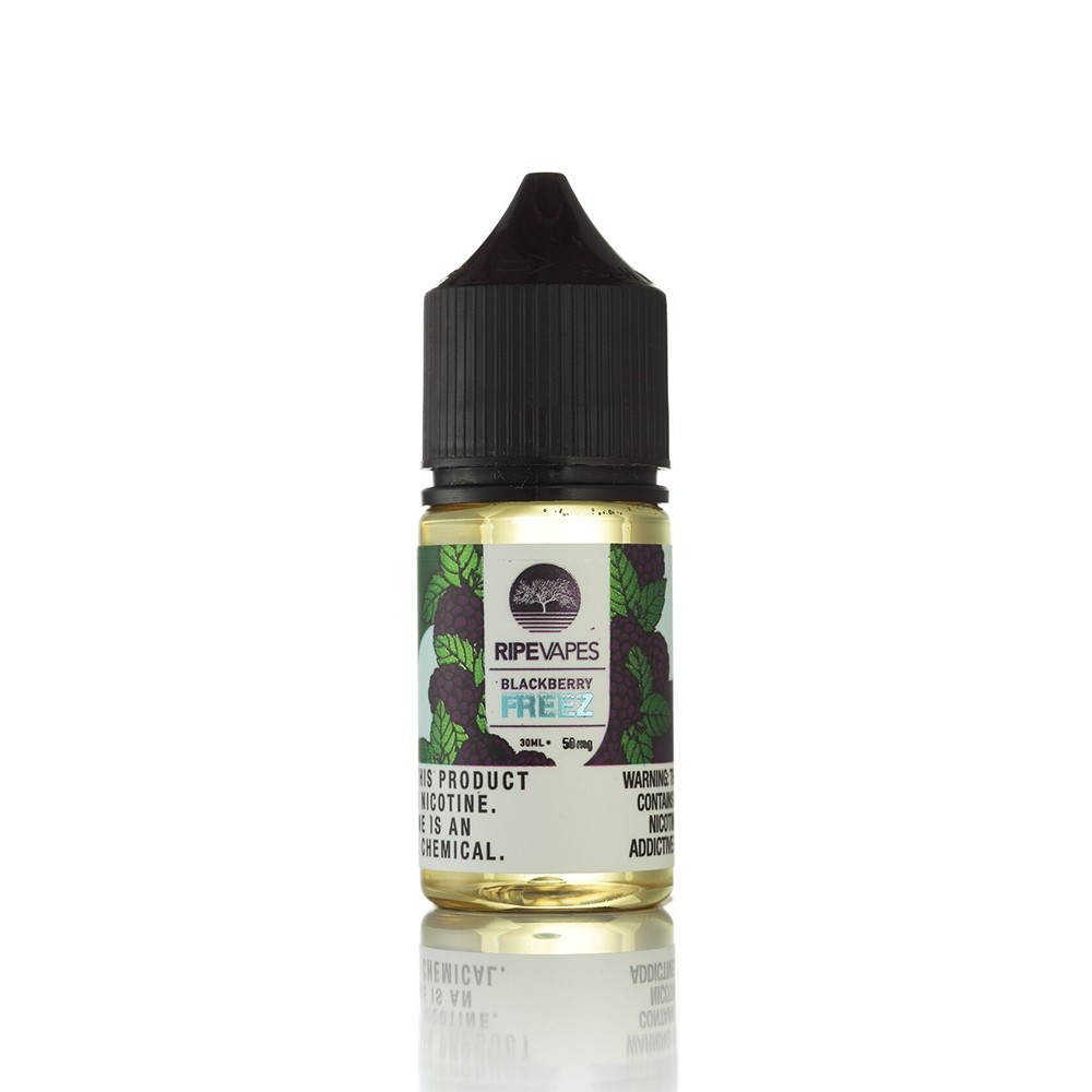 Ripe Vapes Blackberry Freez 30ml Yoğun Böğürtlen Serinliği Uygun fiyatlı 30ml Ripe Vapes Blackberry Freez likiti, ferah böğürtlen tadı ve yüksek salt nikotin ile tatmin edici buhar sunar.