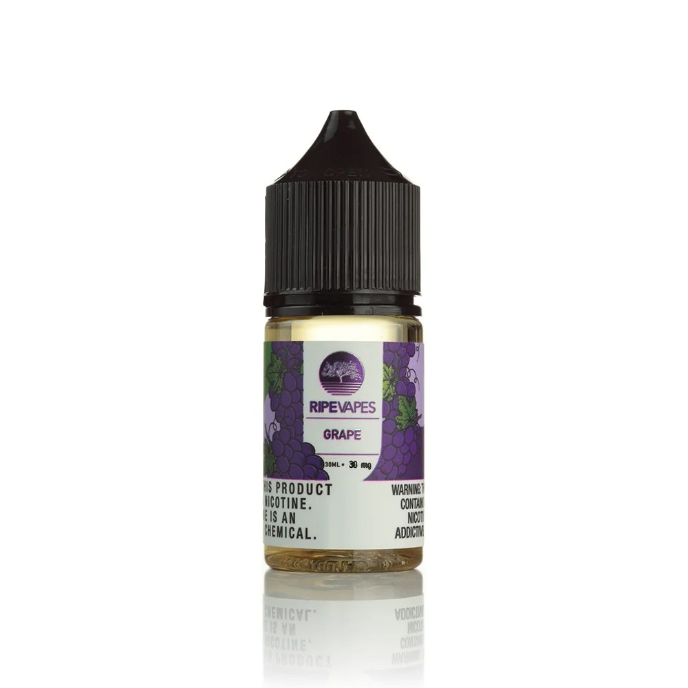 Ripe Vapes Grape Salt Likit 30ml Yoğun üzüm aroması ve pürüzsüz salt nikotin ile uygun fiyata premium likit deneyimi.