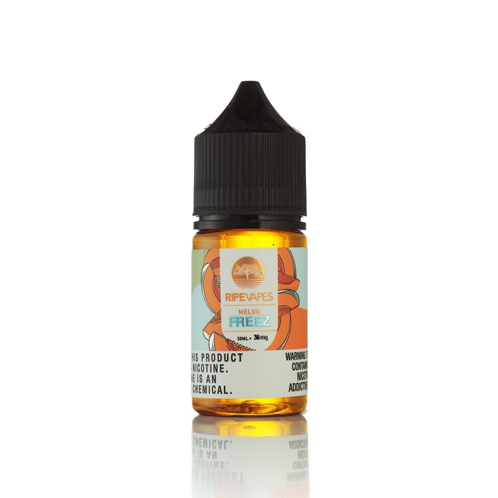 Ripe Vapes Melon Freez Salt Likit 30ml Fiyat Ferah kavun ve nane aromalı 30ml salt likit ile uygun fiyatlı yoğun buhar deneyimi.