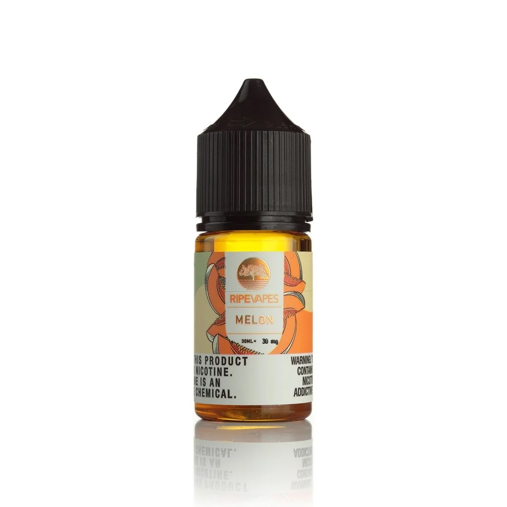 Ripe Vapes Melon 30ml Olgun kavun aroması ve salt nikotin ile hazırlanan Ripe Vapes Melon Likit 30ml, yüksek kaliteyi uygun fiyatla sunar.