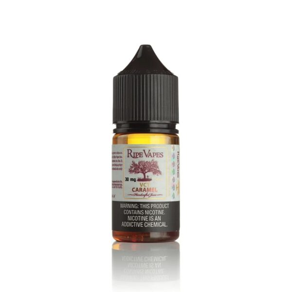 Uygun fiyatlı Ripe Vapes VCT salt nikotin likit, vanilya, krema ve karamel lezzetleriyle zengin bir tat sunar.