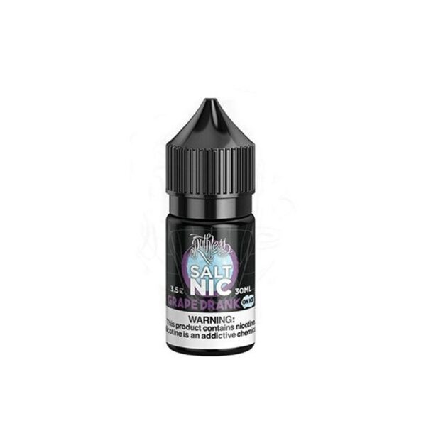 Buz gibi üzüm tadıyla ferahlatıcı Ruthless salt nikotin likit, 30ml şişede uygun fiyat avantajıyla yoğun buhar sunar.