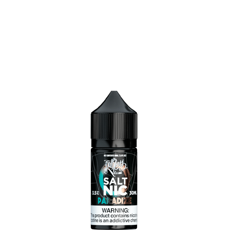 Ruthless Paradize Salt Likit Tropik Lezzet Fiyatı Uygun fiyatlı Ruthless Paradize salt likit, tropik meyve lezzeti ve yüksek performanslı salt nikotin sunar.