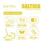 Uygun fiyatlı salt nikotin ile yoğun muz ve ferahlatıcı buz keyfi sunan kullan at vape pen.