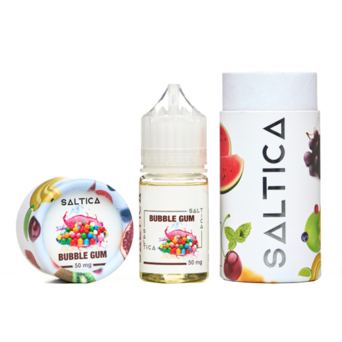 Saltica Bubble Gum Likit Uygun fiyatlı Saltica Bubble Gum salt nikotin likiti, ferahlatıcı sakız aromasıyla keyifli bir içim sunar.