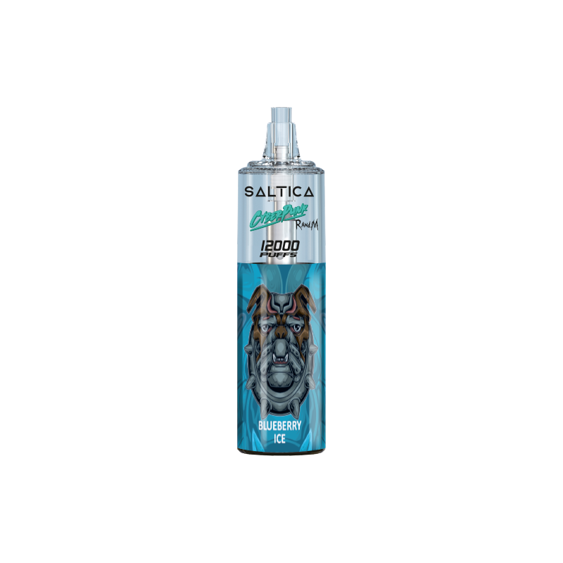 Saltica Cyberpunk 12000 Blueberry Ice Kullan At Vape Bar Ferah yaban mersini ve buz lezzetindeki Saltica Cyberpunk 12000 puf kullan-at vape bar, uygun fiyatıyla uzun ömürlü salt nikotin deneyimi sunar.