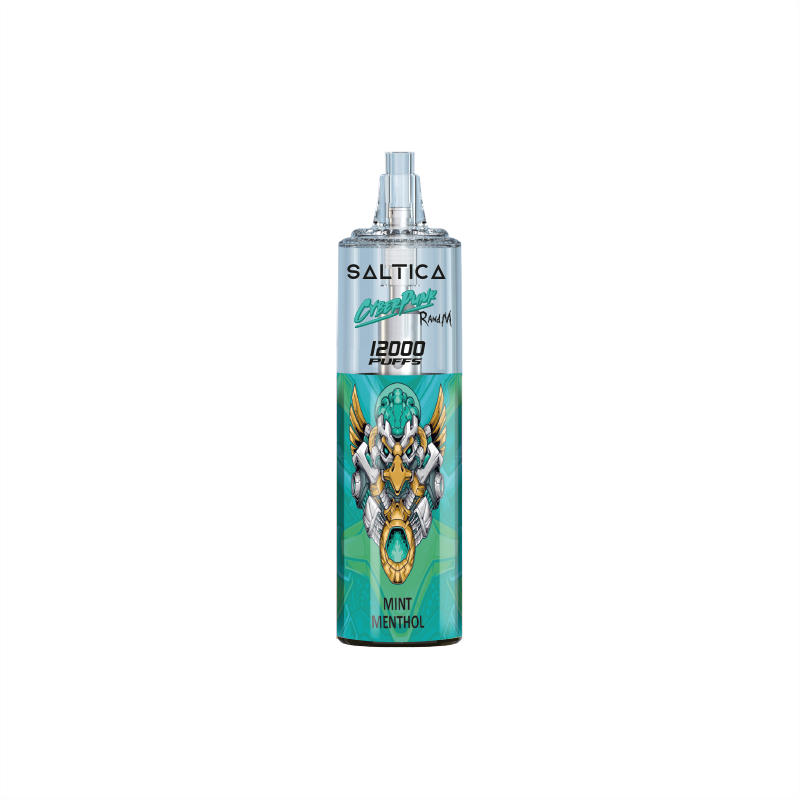 Saltica Cyberpunk 12000 Nane Mentol Kullan At Vape Fiyatı Uygun fiyatlı Saltica Cyberpunk 12000, ferahlatıcı nane mentol aromasıyla uzun süreli salt nikotin keyfi sunar.