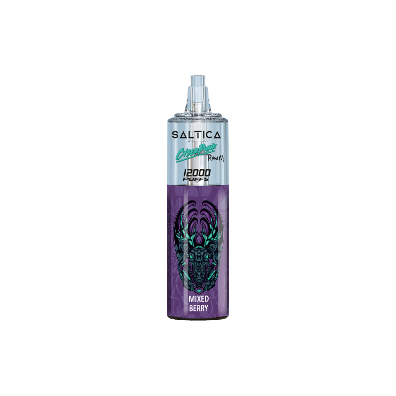 Saltica Cyberpunk 12000 Mixed Berry Uygun fiyatlı Saltica Cyberpunk 12000 kullan-at vape bar, karışık meyve aroması ve salt nikotin ile uzun süreli keyif sunar.
