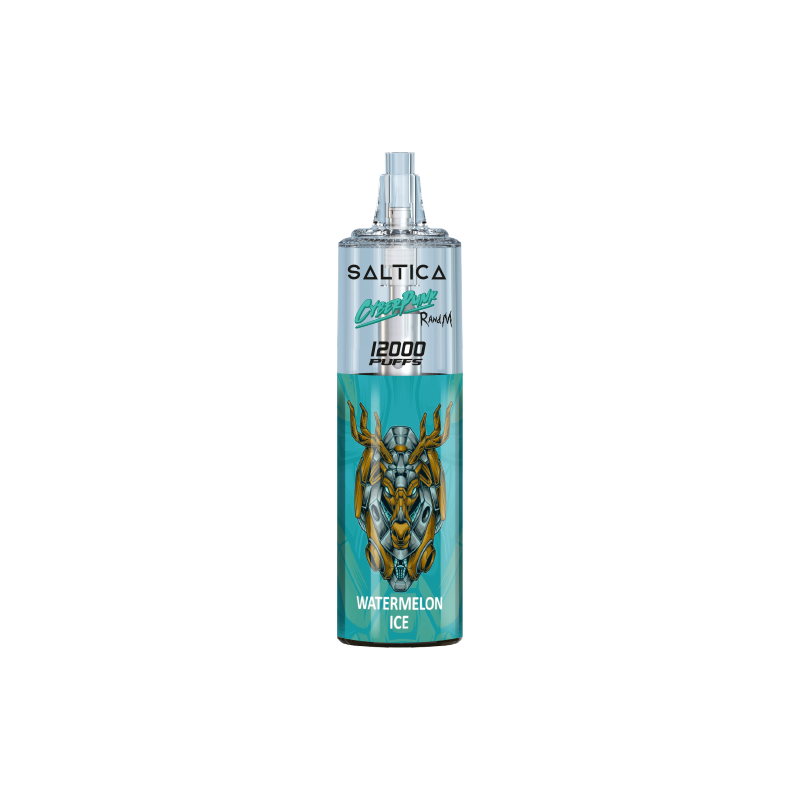 Saltica Cyberpunk 12000 Watermelon Ice Kullan At Vape Bar Ferah karpuz ve buz aromalı 12000 puf kapasiteli salt nikotin kullan-at vape bar uygun fiyatıyla öne çıkıyor.