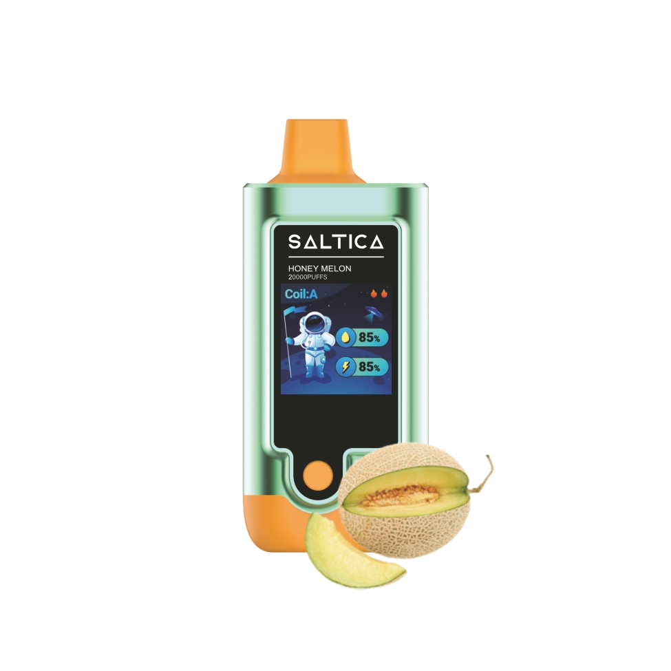 Saltica Digital 20000 Honey Melon Uygun fiyatlı bal kavunu aromalı Saltica Digital 20000 salt nikotin kullan at vape bar.