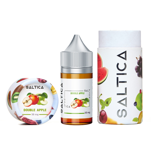 Saltica Double Apple Likit İki farklı elmanın eşsiz uyumunu sunan bu salt nikotin likit, uygun fiyatıyla yoğun buhar ve anında tatmin sağlar.