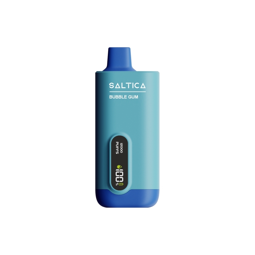 Saltica Ekranlı 12000 Bubble Gum Uygun fiyatlı Saltica ekranlı 12000 Bubble Gum vape bar ile gün boyu taze salt nikotin keyfi yaşa.