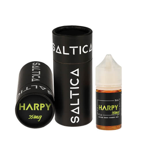Saltica Harpy Salt Likit Saltica Harpy salt likit, uygun fiyatıyla yoğun aromalı ve hızlı etkili bir içim keyfi sunar.