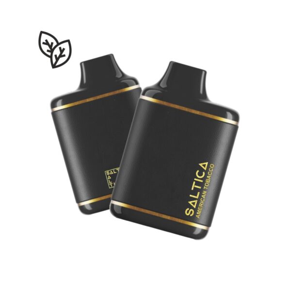 Uygun fiyatlı Saltica Leather 7000, American Tobacco aroması ve salt nikotin ile 7000 puff keyfi sunar.