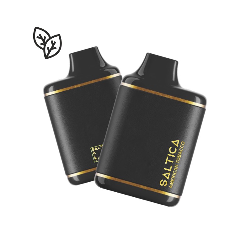 Saltica Leather 7000 American Tobacco Uygun fiyatlı Saltica Leather 7000, American Tobacco aroması ve salt nikotin ile 7000 puff keyfi sunar.