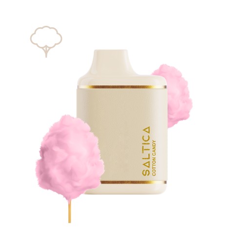 Saltica Leather 7000 Cotton Candy Uygun fiyatlı Saltica Leather 7000 Cotton Candy, 7000 nefeslik tatlı pamuk şeker aroması ve salt nikotin sunar.
