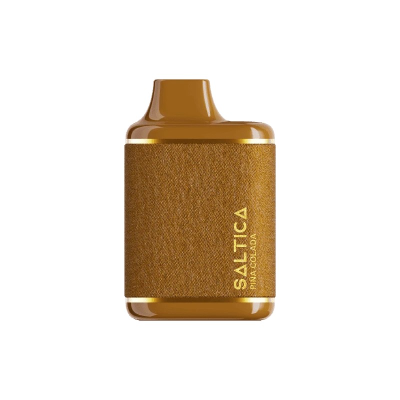 Saltica Leather 7000 Pina Colada Zero Uygun fiyatlı Saltica Leather 7000 Pina Colada Zero, 7000 nefeslik taze ananas ve hindistan cevizi aromalı salt nikotin vape bar.