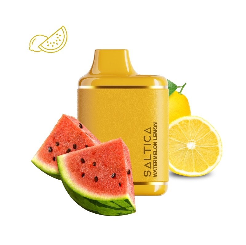 Saltica Leather 7000 Watermelon Lemon Kullan At Ferah karpuz ve limon aromalı Saltica Leather 7000 kullan-at vape bar, yüksek kapasiteli salt nikotin ve uygun fiyatıyla uzun süreli keyif sunar.
