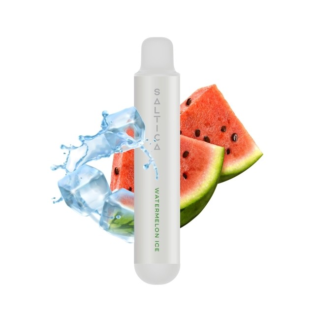 Saltica Pearl Watermelon Ice 600 Kullan At Vape 20mg 20 mg salt nikotinli Saltica Pearl Watermelon Ice vape pen, ferahlatıcı karpuz buz tadıyla uygun fiyatlı bir seçenek.