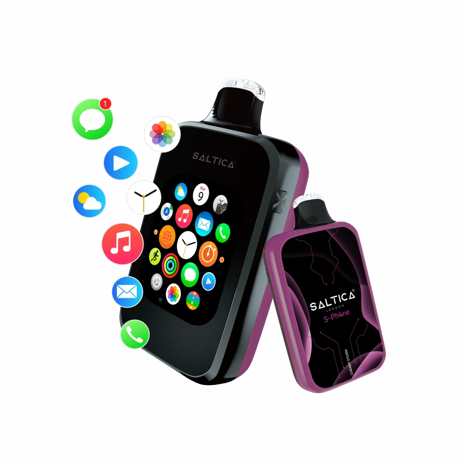 Saltica S-Phone 30000 Cherry Storm Kullan At Vape Uygun fiyatlı Saltica S-Phone 30000 Cherry Storm kullan-at vape, yoğun kiraz aroması ve salt nikotin ile pratik içim sunar.