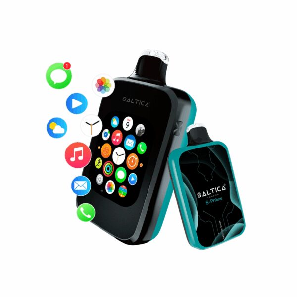 Uygun fiyatlı Saltica S-Phone 30000 Menthol Mania ile taze mentol aroması ve uzun ömürlü salt nikotin keyfi yaşayın.