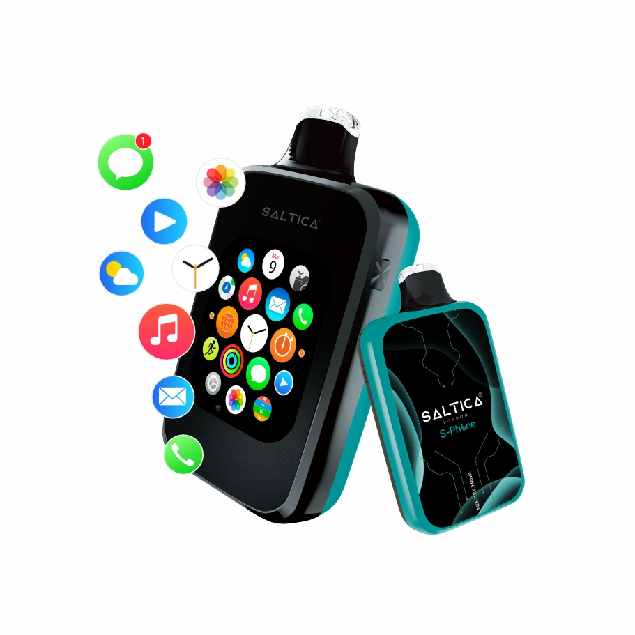 Saltica S-Phone 30000 Menthol Mania Uygun fiyatlı Saltica S-Phone 30000 Menthol Mania ile taze mentol aroması ve uzun ömürlü salt nikotin keyfi yaşayın.