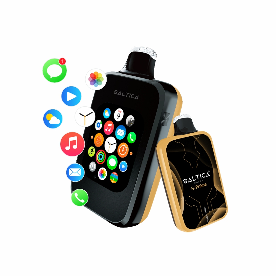 Saltica S-Phone 30000 Peachy Peach Uygun fiyatıyla şeftali aromalı Saltica S-Phone 30000, yüksek salt nikotin kapasitesi ve pratik tasarımı sunar.
