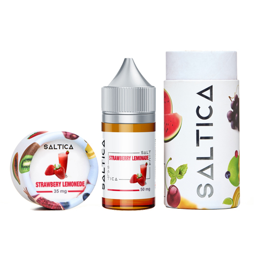 Saltica Strawberry Lemonade Salt Likit Uygun fiyatıyla çilek ve limonata aromalı salt nikotin likiti her anınıza eşlik eder.