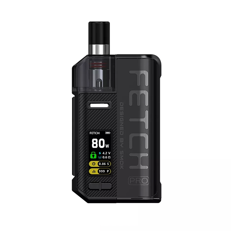 Smok Fetch Pro Pod Mod Smok Fetch Pro Pod Mod ayarlanabilir watt ve kompakt tasarımıyla salt nikotin için uygun fiyatlı buhar sunar.