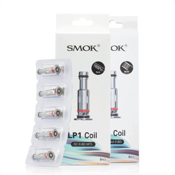 Uygun fiyatıyla salt nikotin için uzun ömürlü ve lezzet dengesini koruyan Smok LP1 Coil.